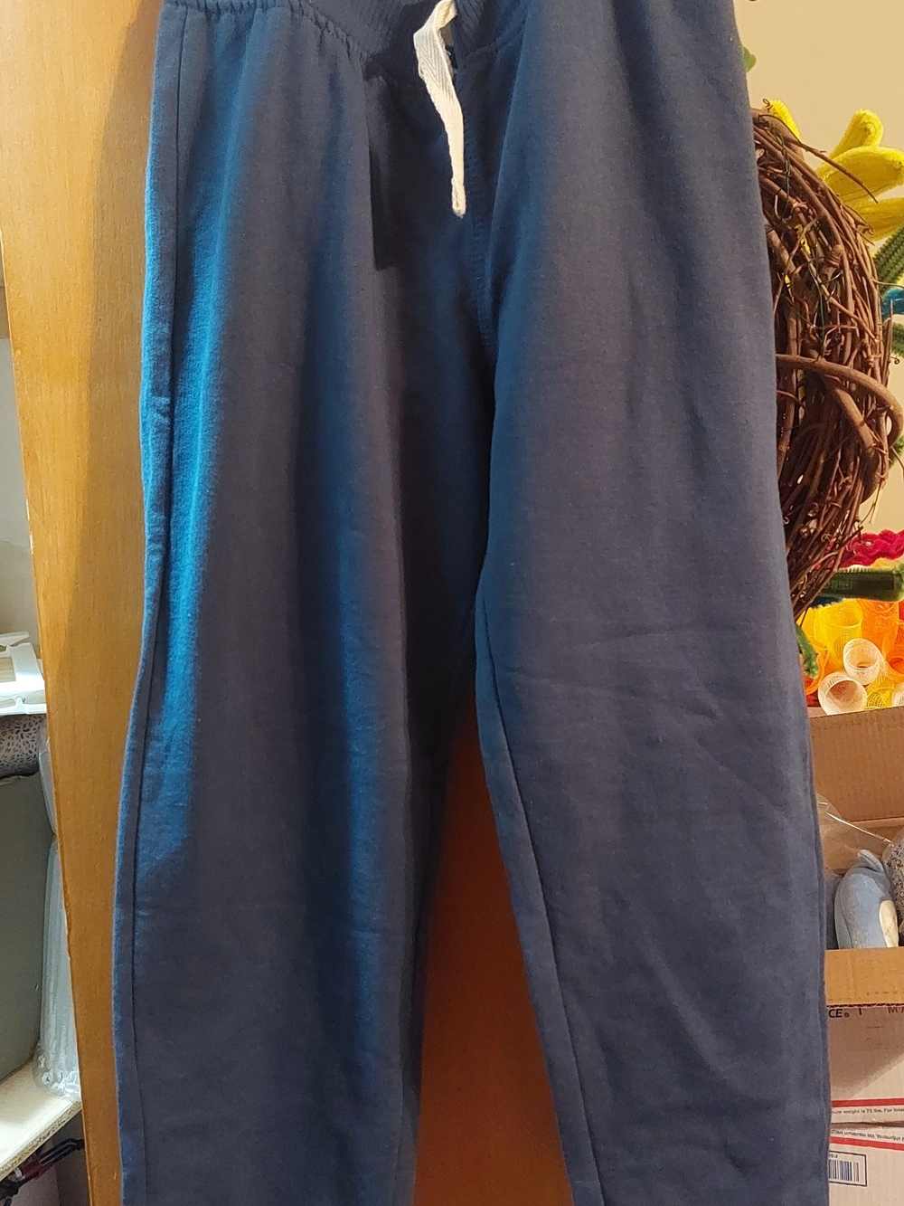 Lee Navy Blue Kids Drawstring Sweatpants